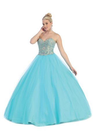 Quinceanera, sweet 16, engagement ball gown dress designer