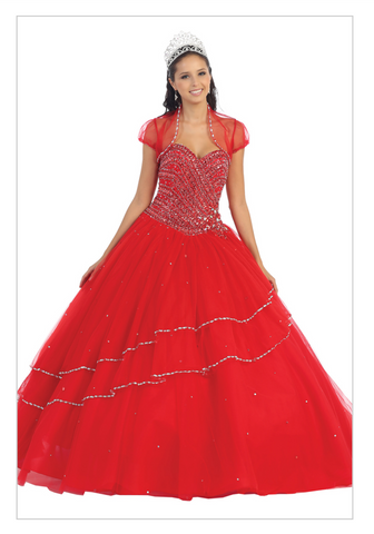 Quinceanera, sweet 16, engagement ball gown dress designer