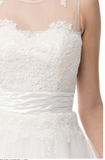Wedding dress lace A-line SWEETHEART, STRAPLESS