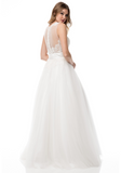 Wedding dress lace A-line SWEETHEART, STRAPLESS