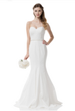 Wedding dress lace A-line SWEETHEART, STRAPLESS