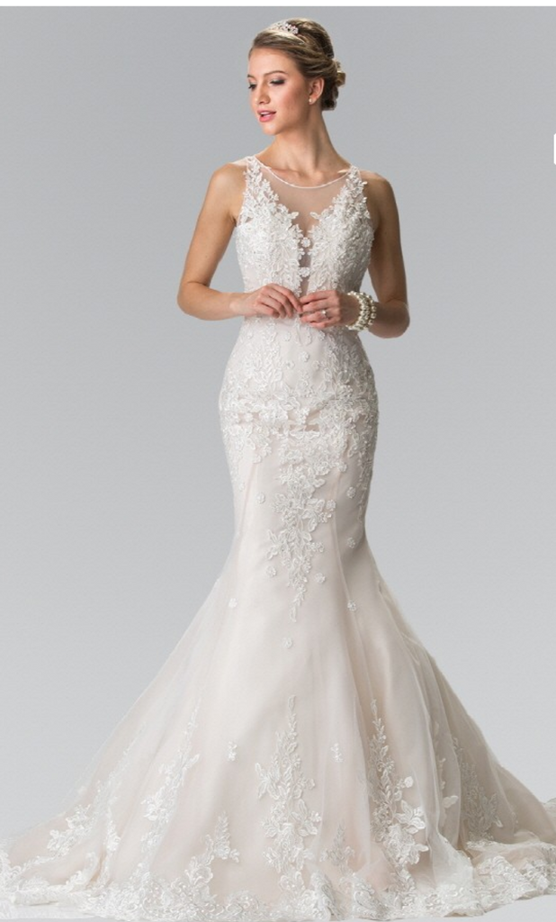 Wedding dress lace A-line SWEETHEART