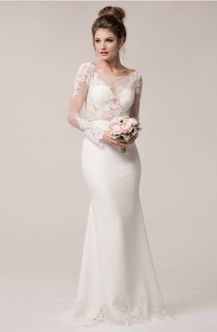 Wedding dress lace A-line SWEETHEART