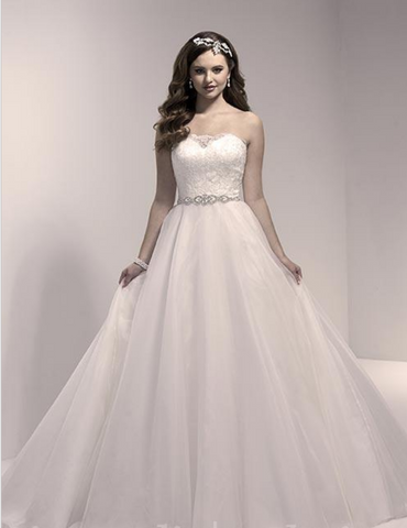 Wedding dress a-line Designer