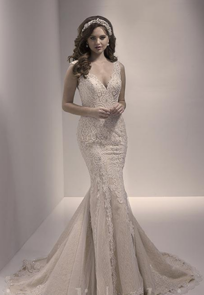 Wedding dress a-line Designer