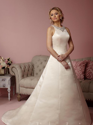 Wedding dress a-line Designer