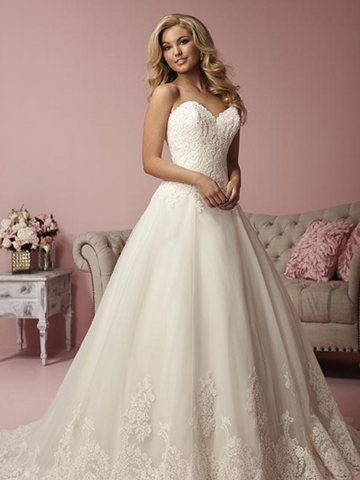 Wedding dress a-line Designer