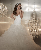 Wedding dress lace beaded ballgown  Designer