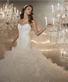 Wedding dress lace beaded ballgown  Designer