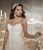 Wedding dress lace beaded ballgown  Designer