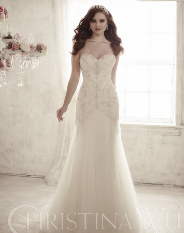 Wedding dress lace mermaid Designer