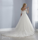 Wedding dress lace tulle by Designer