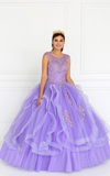 Quinceanera, sweet 16, engagement ball gown dress 