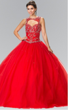 Quinceanera, sweet 16, engagement ball gown dress 