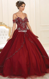 Quinceanera, sweet 16, engagement ball gown dress 