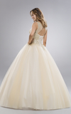 Quinceanera, sweet 16, engagement ball gown dress 