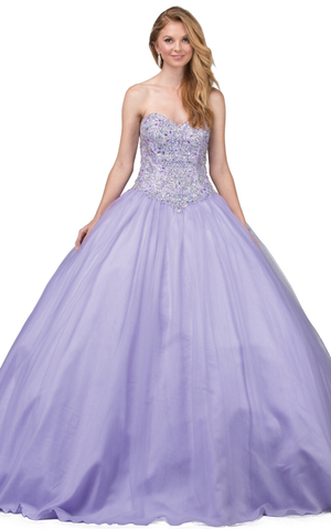 Quinceanera, sweet 16, engagement ball gown dress 