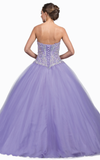 Quinceanera, sweet 16, engagement ball gown dress 