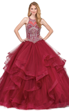 Quinceanera, sweet 16, engagement ball gown dress 