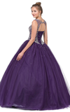 Quinceanera, sweet 16, engagement ball gown dress 