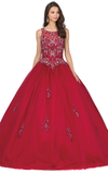 Quinceanera, sweet 16, engagement ball gown dress 