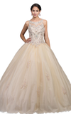 Quinceanera, sweet 16, engagement ball gown dress 