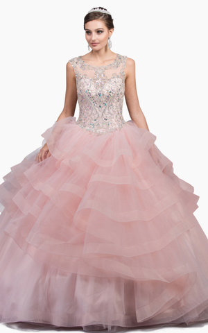 Copy of Quinceanera, sweet 16, engagement ball gown dress 