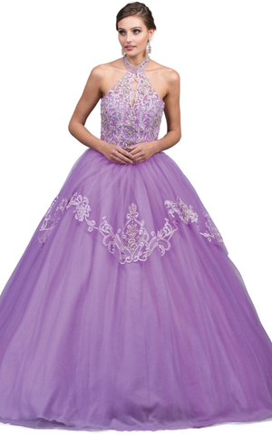 Quinceanera, sweet 16, engagement ball gown dress 