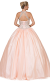 Quinceanera, sweet 16, engagement ball gown dress 