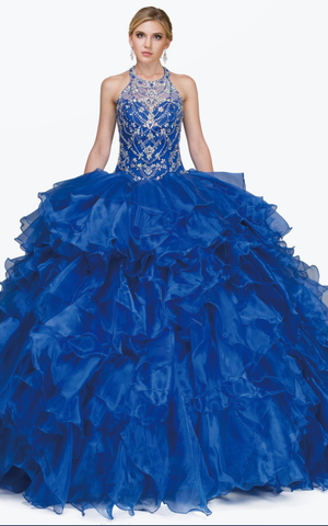 Copy of Quinceanera, sweet 16, engagement ball gown dress 