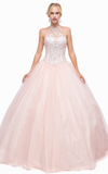 Quinceanera, sweet 16, engagement ball gown dress 