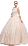 Quinceanera, sweet 16, engagement ball gown dress 