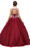 Quinceanera, sweet 16, engagement ball gown dress 