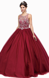 Quinceanera, sweet 16, engagement ball gown dress 