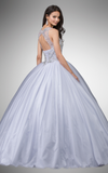 Quinceanera, sweet 16, engagement ball gown dress 