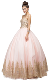 Quinceanera, sweet 16, engagement ball gown dress 