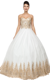 Quinceanera, sweet 16, engagement ball gown dress 