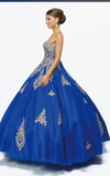 Quinceanera, sweet 16, engagement ball gown dress designer