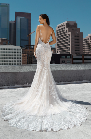 Wedding dress lace 3/4 SLEEVE, BATEAU NECK, MERMAID Bela Bridal Wedding dress lace 3/4 SLEEVE, BATEAU NECK, MERMAID Bela Bridal