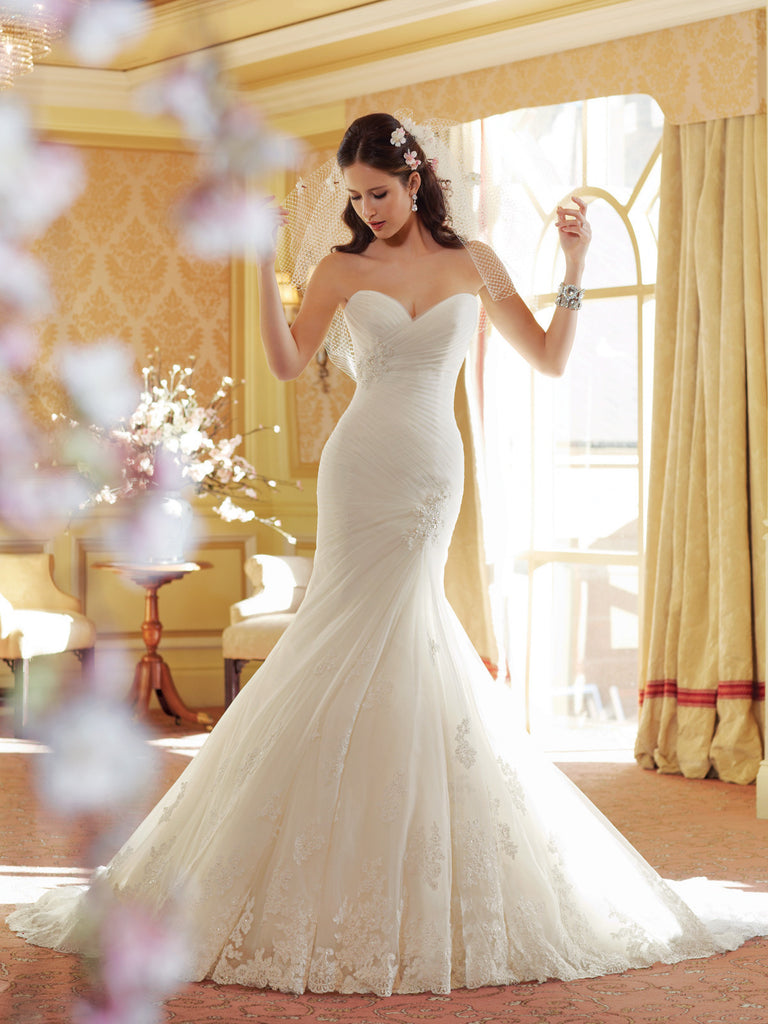 Sophia Tolli Wedding Dress lace A-line ball gown