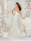 Sophia Tolli satin Wedding Dress lace mermaid trumpet ball gown.