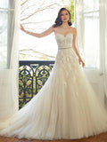 Sophia Tolli A-Line Sweetheart Tulle  Wedding Gown