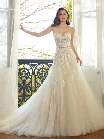 Sophia Tolli A-Line Sweetheart Tulle Wedding Gown Bela Bridal Sophia Tolli A-Line Sweetheart Tulle Wedding Gown Bela Bridal