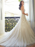 Sophia Tolli A-Line Sweetheart Tulle  Wedding Gown