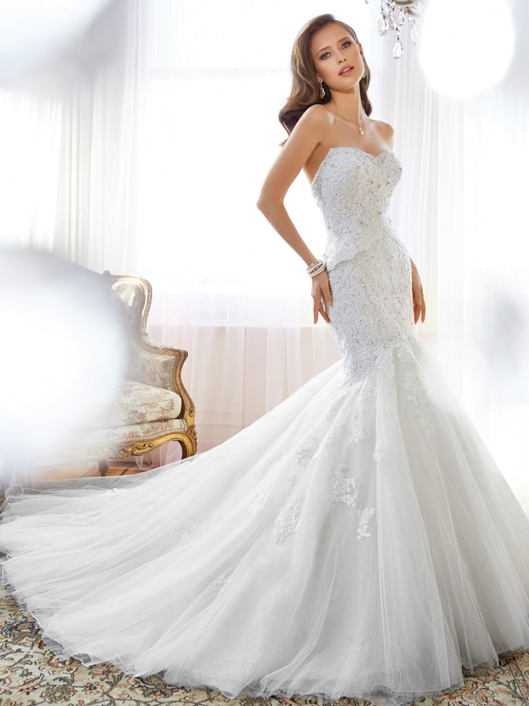 Sophia Tolli Sweethart neckline Mermaid Wedding Gown – Bela Bridal Sophia Tolli Sweethart neckline Mermaid Wedding Gown – Bela Bridal