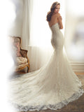 Sophia Tolli Wedding Dress satin lace mermaid trumpet ball gown