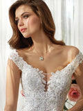 Sophia Tolli Wedding Dress satin lace mermaid trumpet ball gown