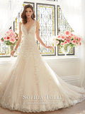Sophia Tolli Wedding Dress tule lace mermaid trumpet ball gown
