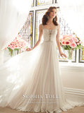 Sophia Tolli Wedding Dress satin lace mermaid trumpet gown