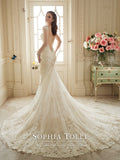 Sophia Tolli Wedding Dress tulle lace mermaid trumpet